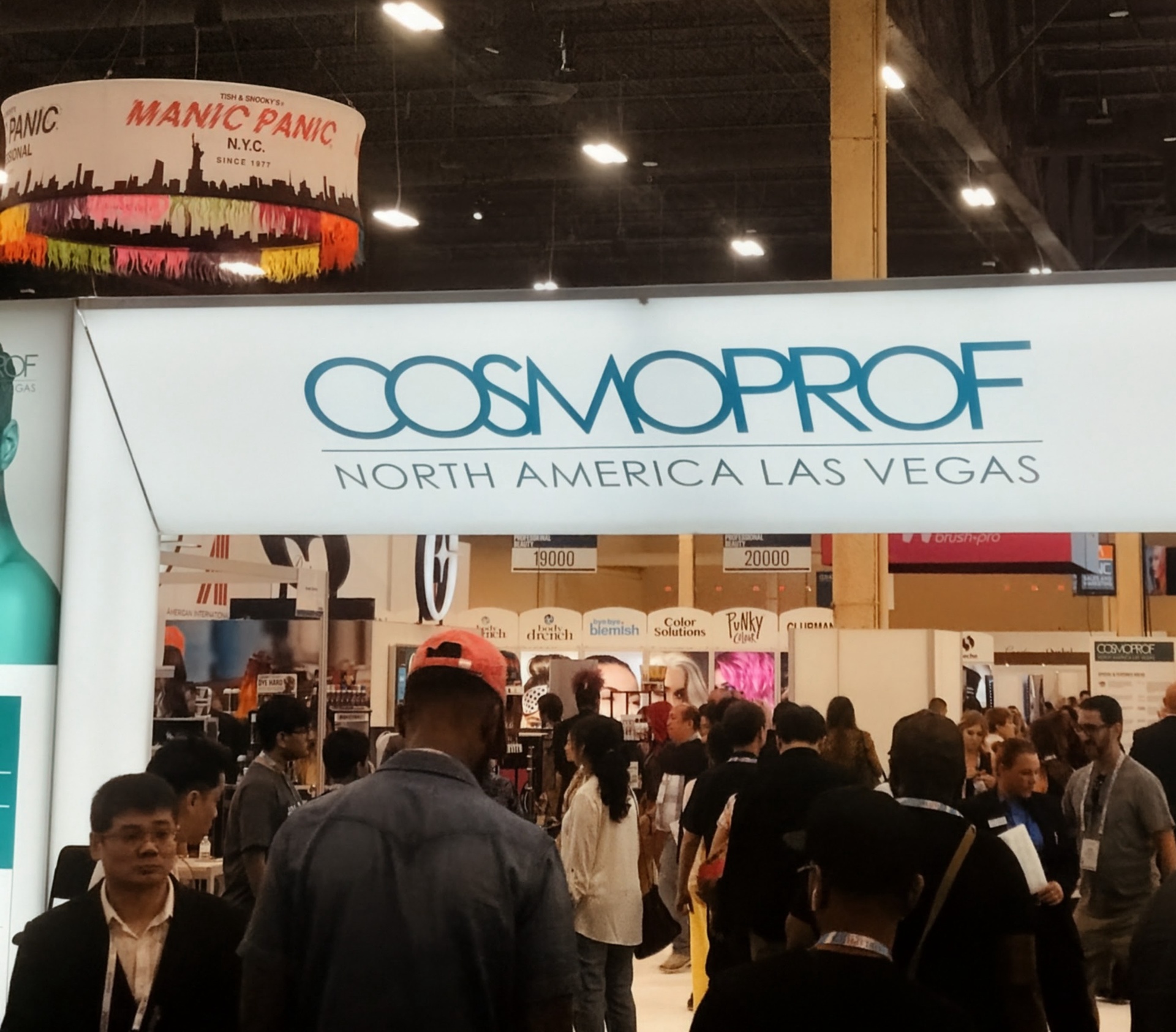 Cosmoprof North America Las Vegas trade show entrance